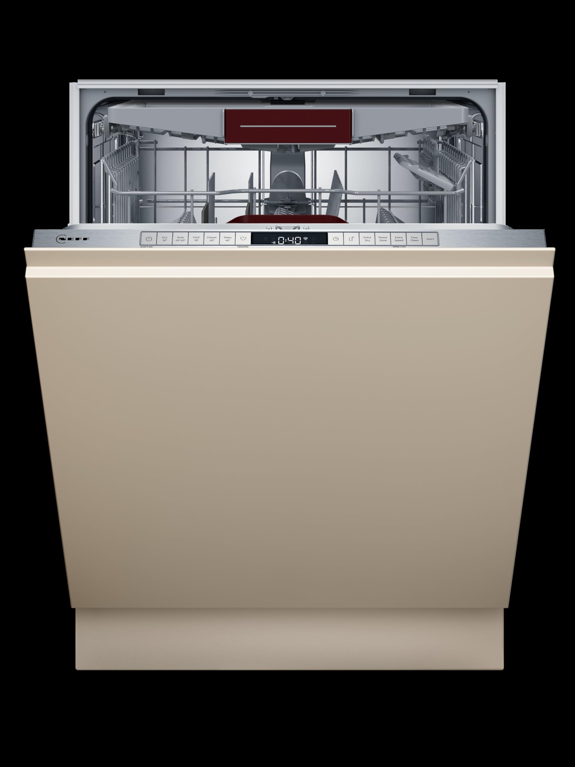 NeffS155HVX00G N 50, Built-in Fully-integrated dishwasher 60 cm