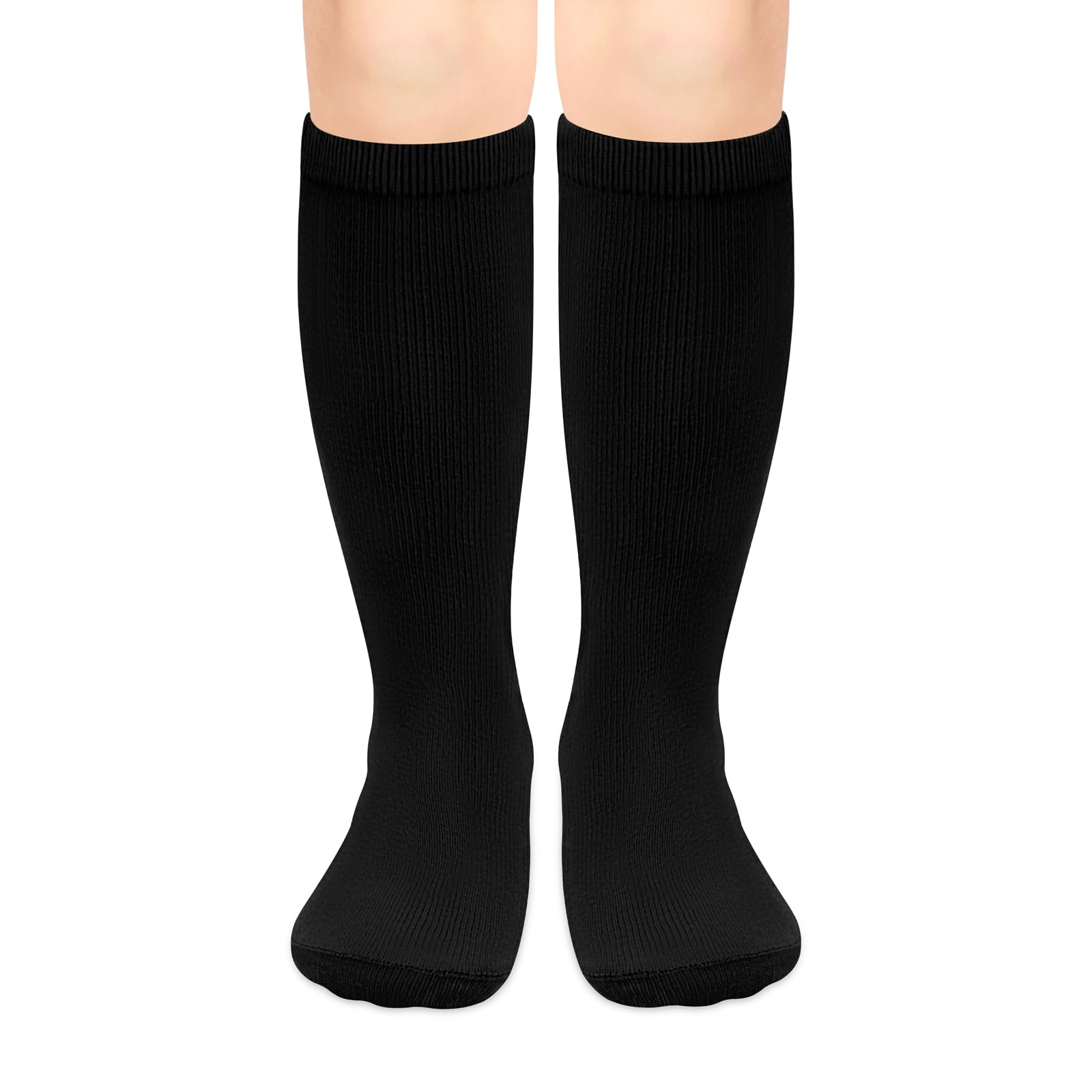 Olreco 1 Pack Toddler Kids Youth Soccer Socks Girls Boys Baseball Socks Youth Knee High Softball Football Accessories Cotton