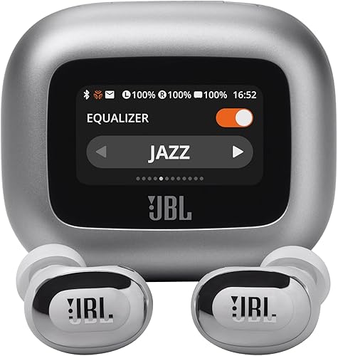 Miniatura 8 de JBL Live Buds 3 - Auriculares tipo bolígrafo inalámbricos genuinos con cancelación de ruido, 40 horas totales de reproducción, carga inalámbrica, 6