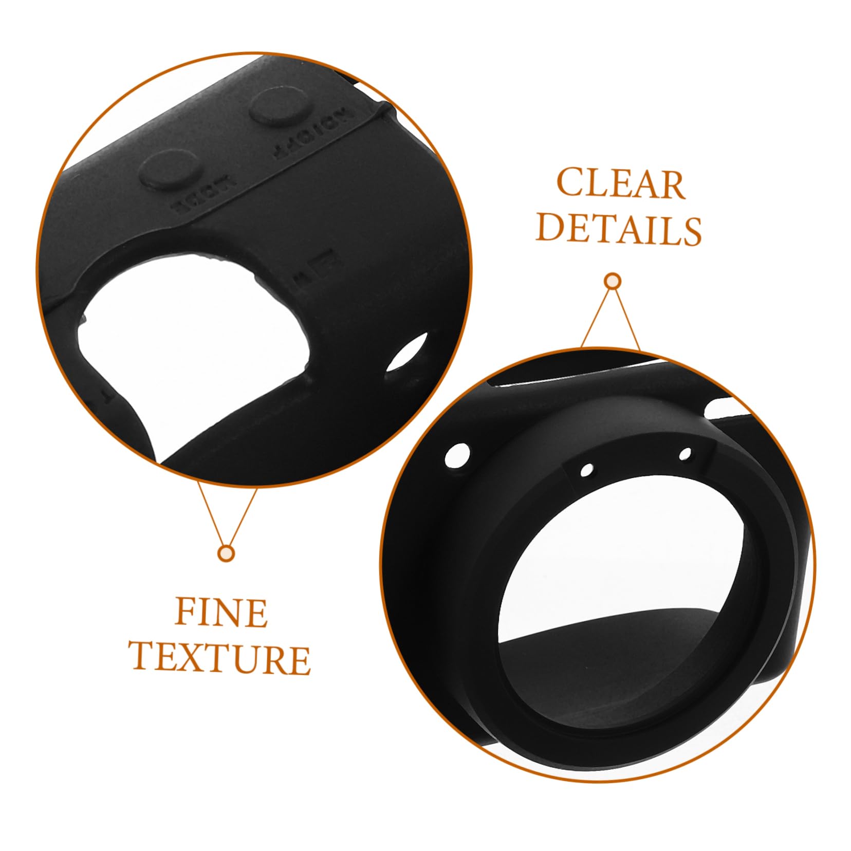 Mikikit 2 Pz Custodia Protettiva Decorare Arredamento Copertura in Silicone Per Fotocamera Copertura Della Protezione Della Fotocamera Gel Di Silice Copertina Anticaduta