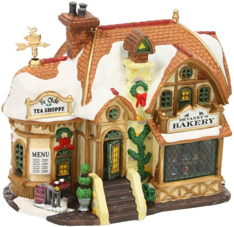 Christmas Village Devaneys Bakery Battery Operated Led - 35793