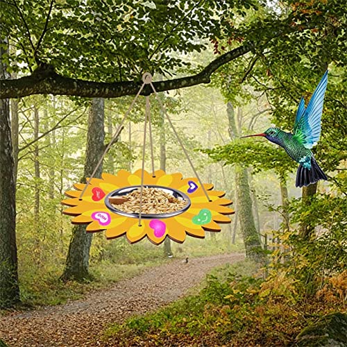 Dispensador de água para pássaros pendurados ao ar livre,Alimentador de pássaros de aço inoxidável s
