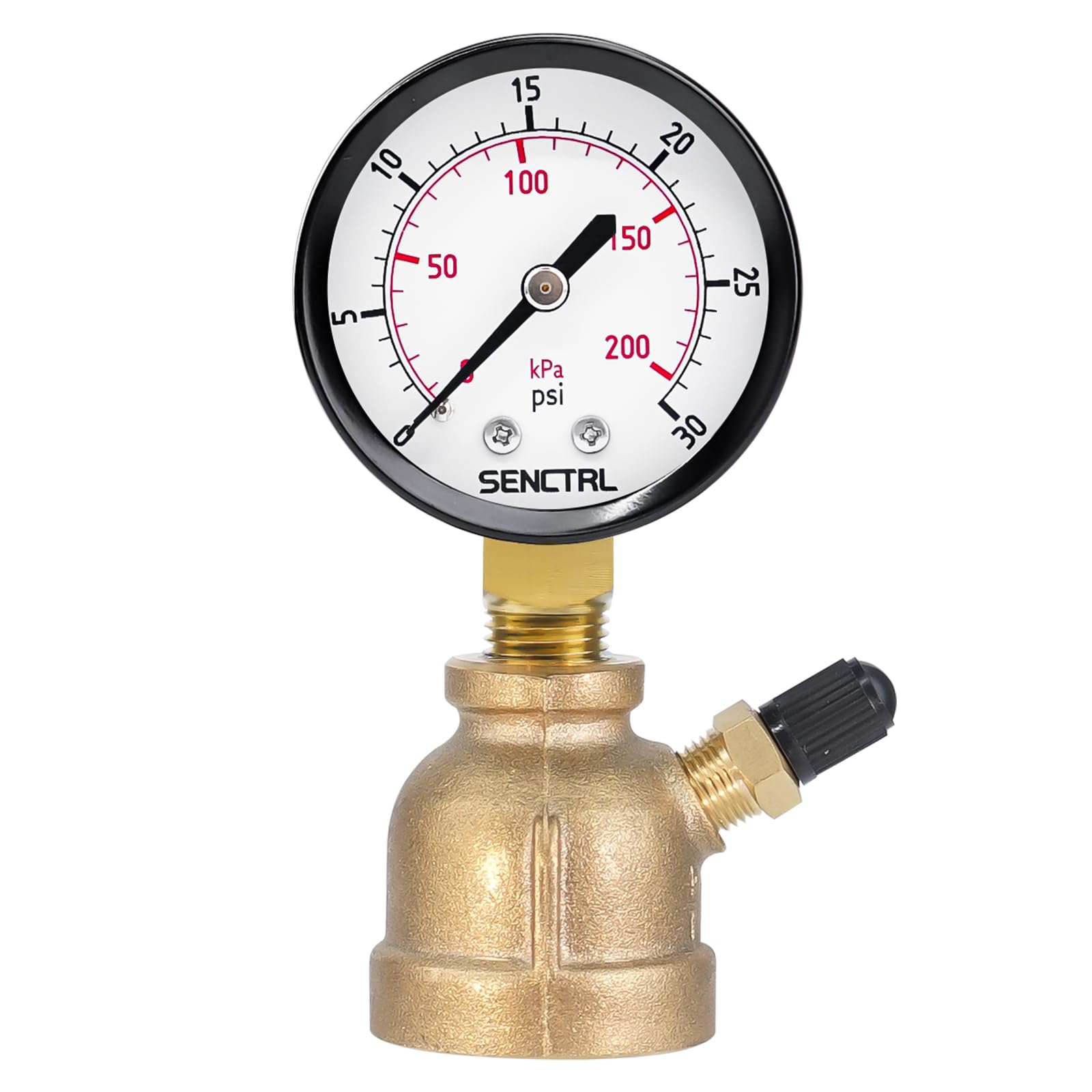 Gas Pressure Test Gauge - 0-15 Psi -13