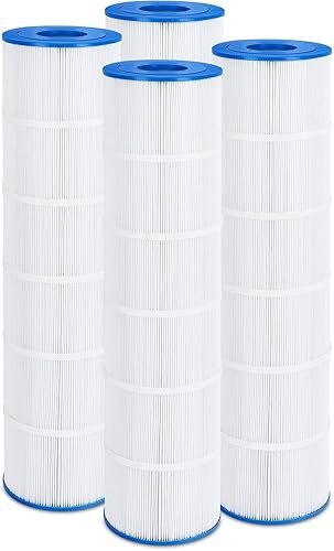 Jandy CL 460 - Cartucho de filtro de piscina (paquete de 4) 460 pies cuadrados Compatible con Jandy CL 460, CV460, PJAN115, Unicel C-7468, Filbur
