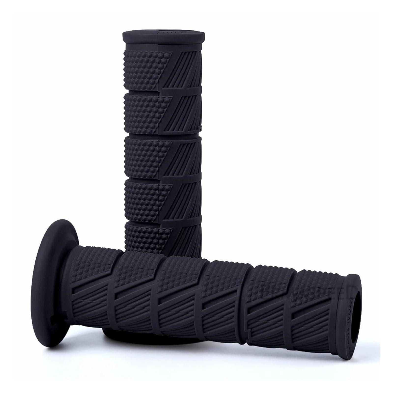 Poignées de moto universelles 22 mm 24 mm en caoutchouc pour motocross, scooter hors route