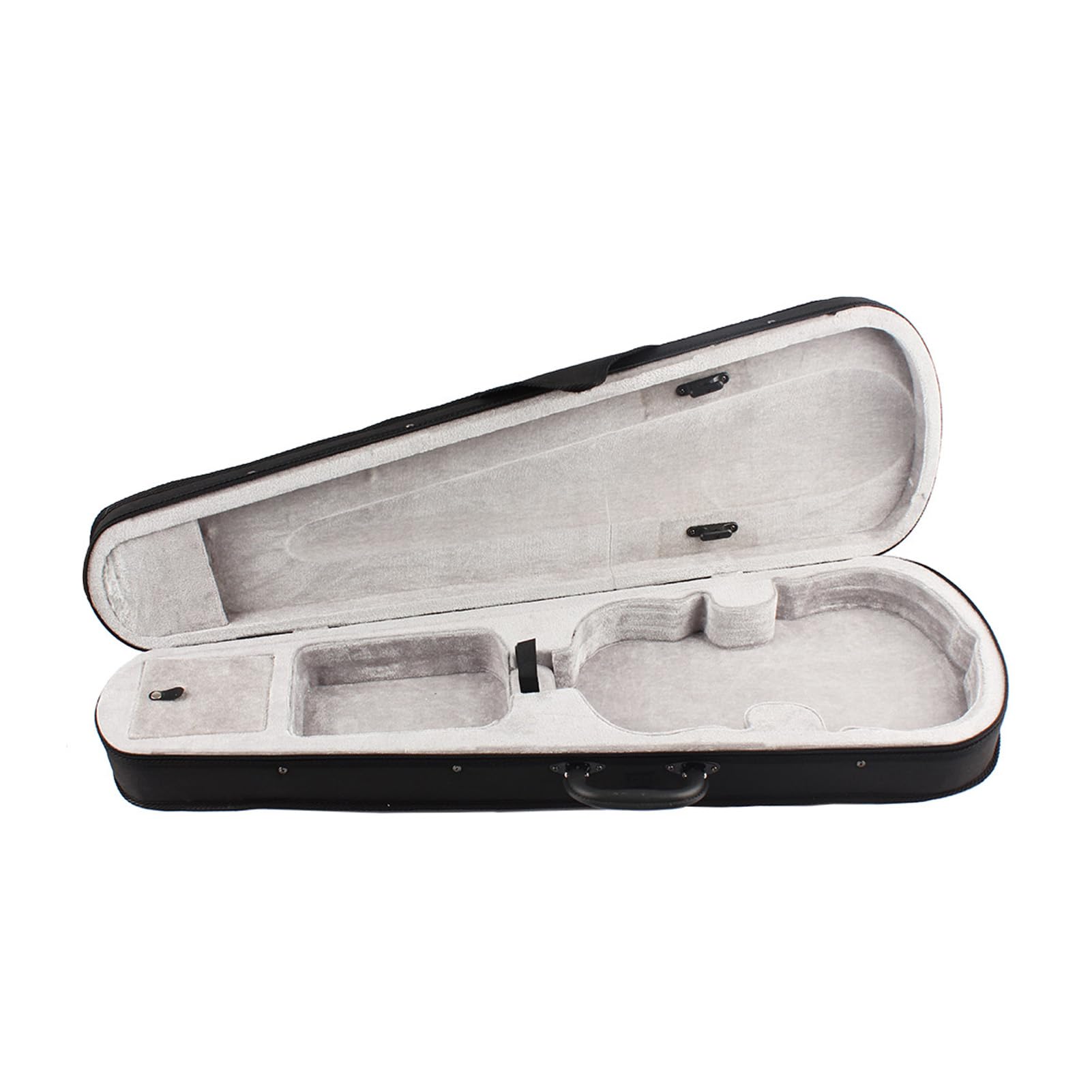 Violino Elettrico 4/4 Formato Intero, con Custodia Rigida, Cuffie, Cavo Audio, Archetto e Corde di Ricambio per Principianti, Studenti e Scuole