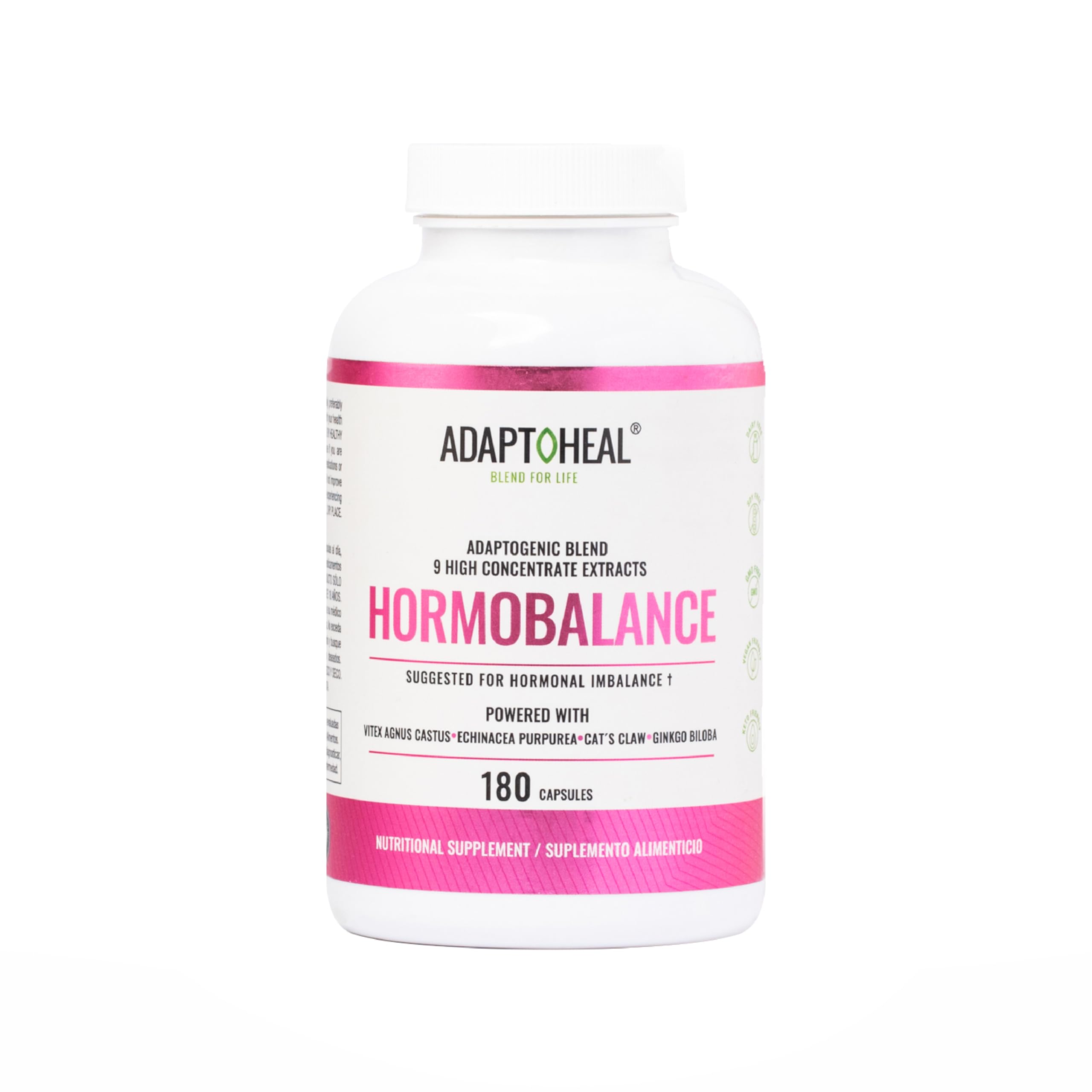 Hormone Balance for Women – Menopause & PMS Support Supplement – Adaptogens for Female Balance & Wellness – 180 Vegan Capsules