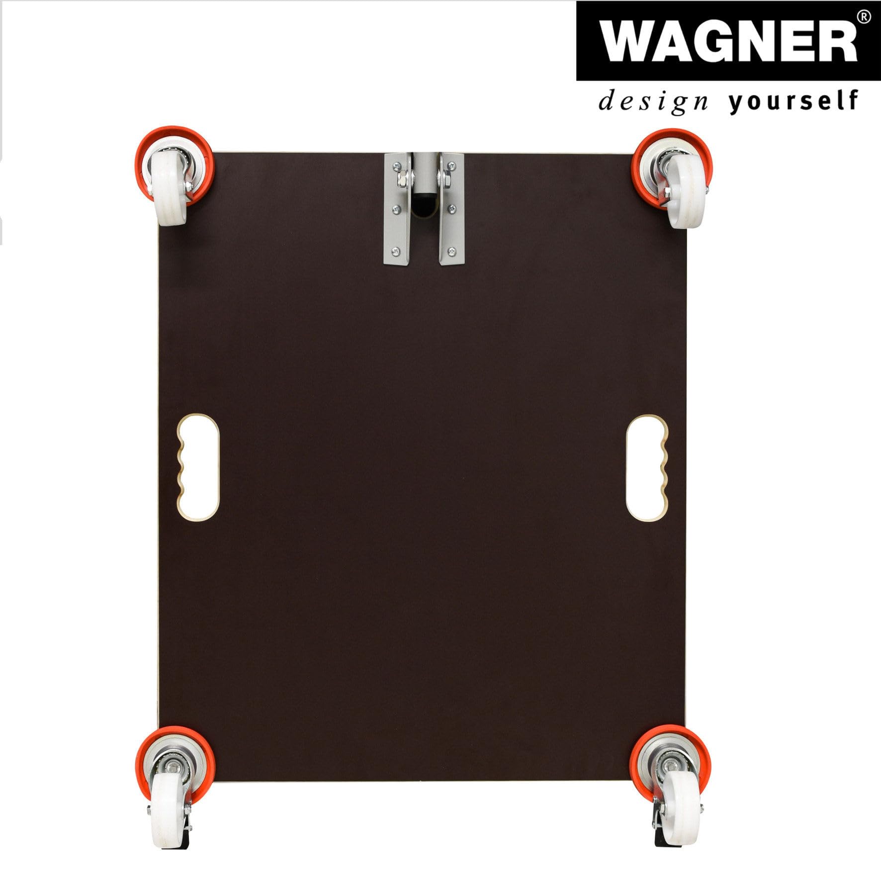 WAGNER Carrello da trasporto/carrello impilabile MM 1376 I 70 x 60 cm - ideale per impilare sedie I 200 kg di portata 200 kg I salvaspazio, antiscivolo, 2 freni - 20137601