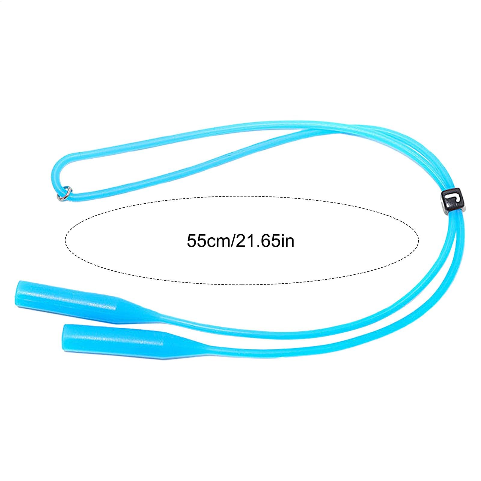 Cinturino per occhiali sportivi in silicone, cinturino per occhiali in silicone - Cinghia di fissaggio per occhiali antiscivolo,Cinturino regolabile per occhiali, cordino di fissaggio per