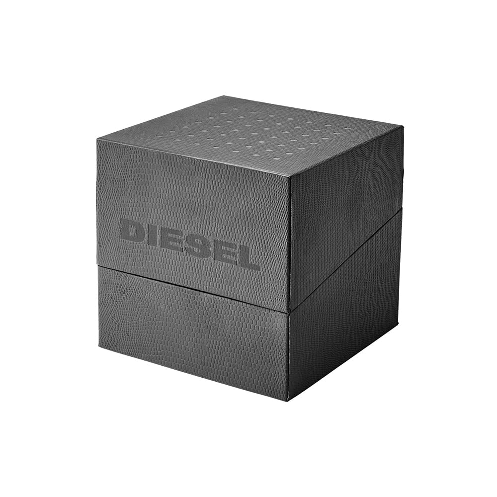 Diesel męski zegarek z serii Master Chief, trzywskazówkowy mechanizm z datownikiem, pasek ze stali szlachetnej lub skóry