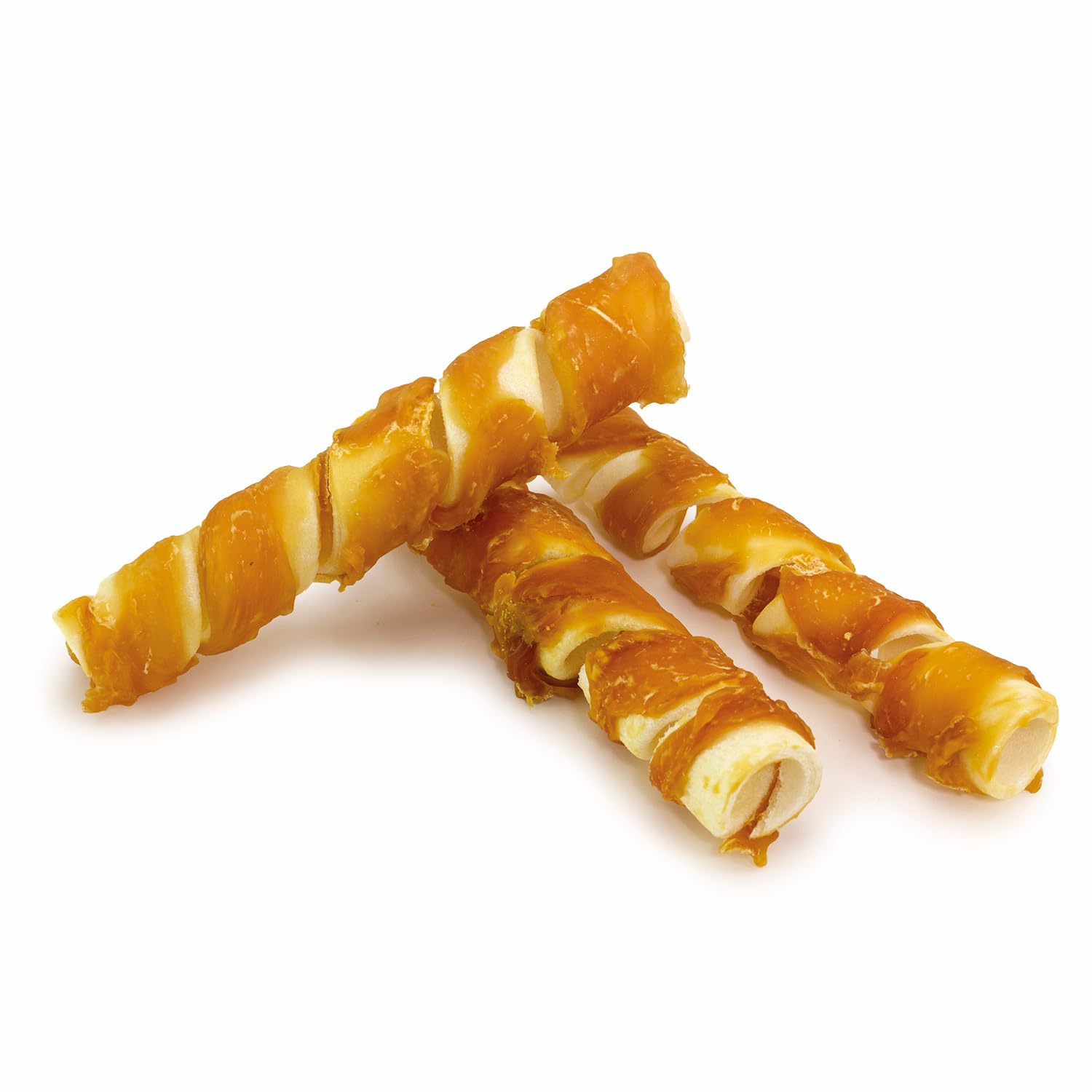 Espiral Masticable Pollo (A Granel - 2,2 Kg) - Snacks Naturales para Perros