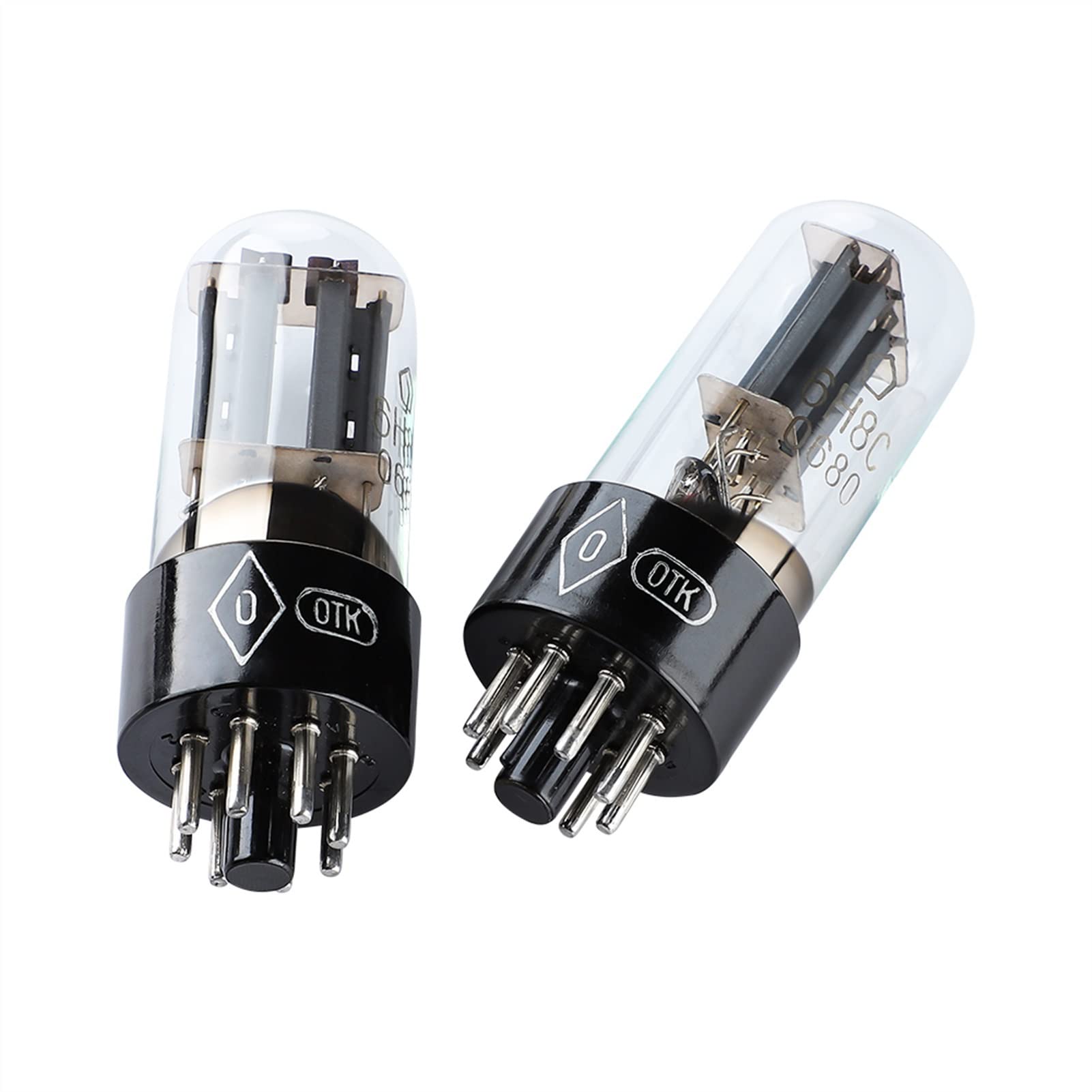 ADUCI 2PCS 6H8C Electron Tube Amplifier Vacuum Replacement 6N8P/5692/6SN7/ECC33/CV181 Valve Strength