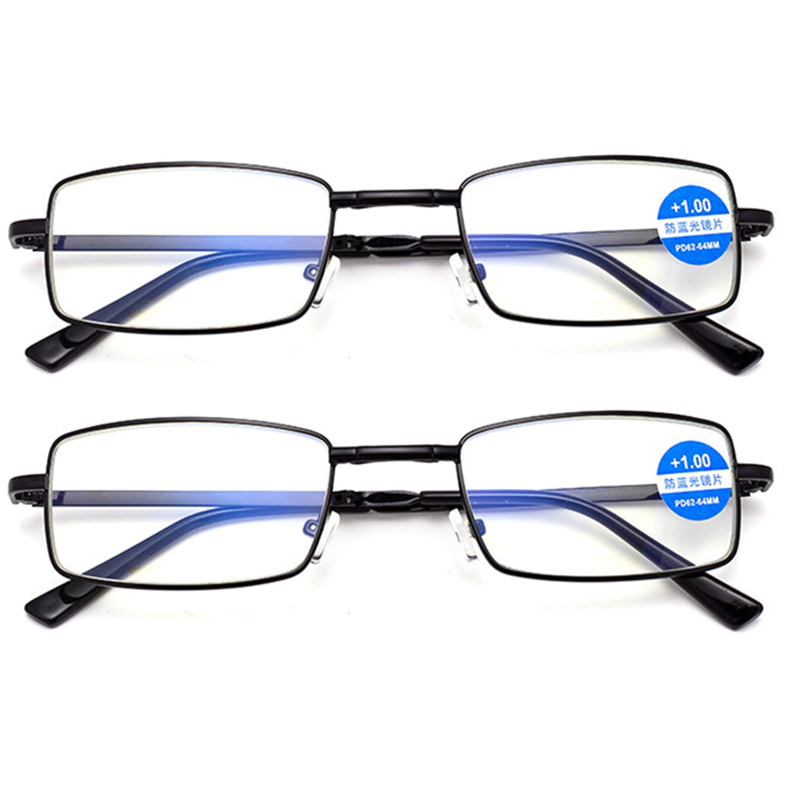 MINI BRILLE Occhiali Da Lettura Pieghevoli Con Aste Telescopiche - Foto 9