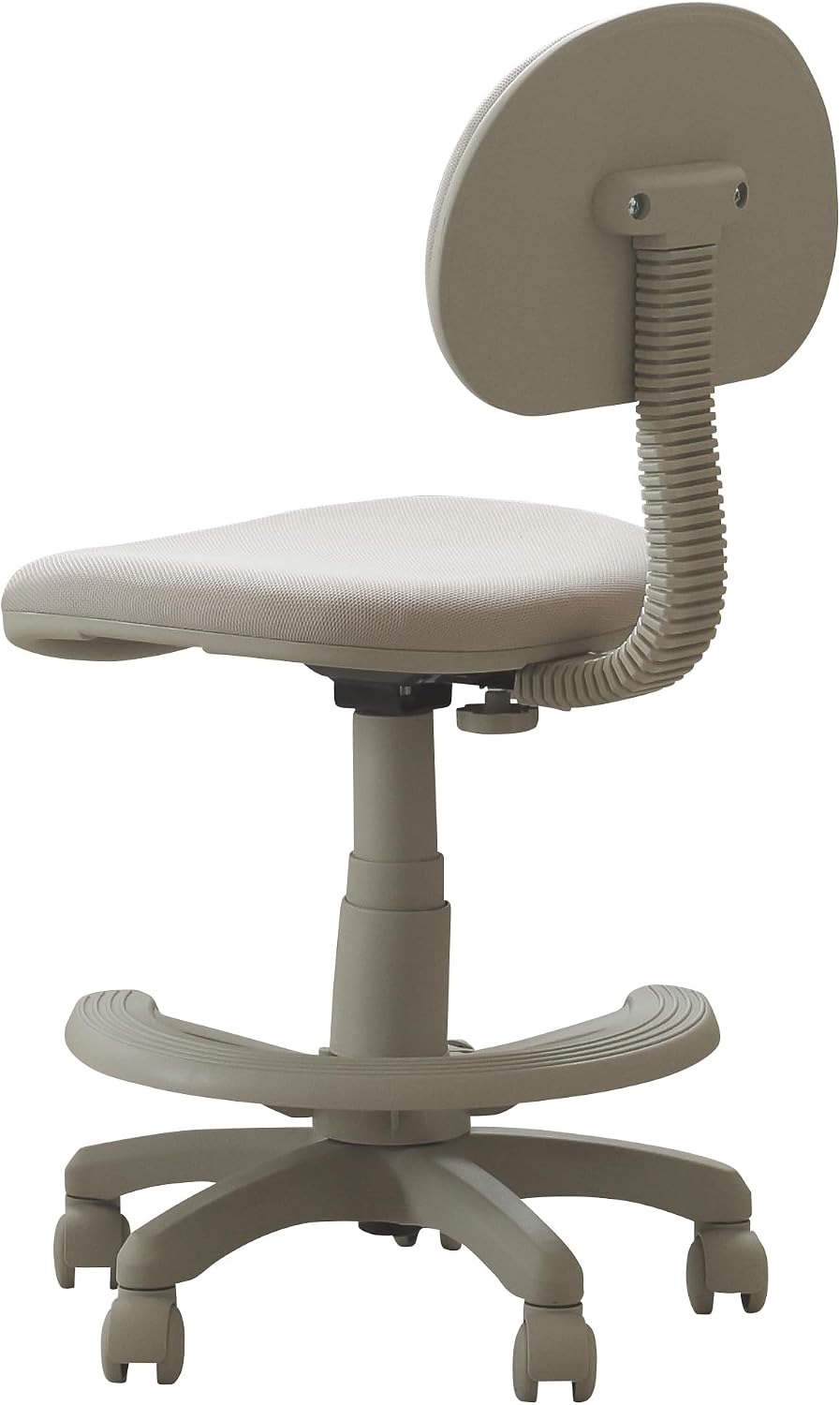Sekikagu 430396 Skip Study Chair, Fabric, Beige