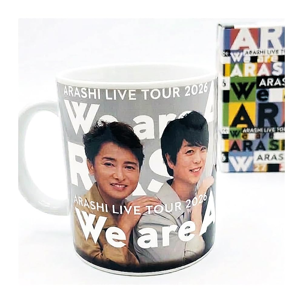 嵐 チェンジングマグカップ　We are ARASHI 2026 2個 Amazon.co.jp: 嵐 マグカップ チェンジングマグカップ We are ARASHI