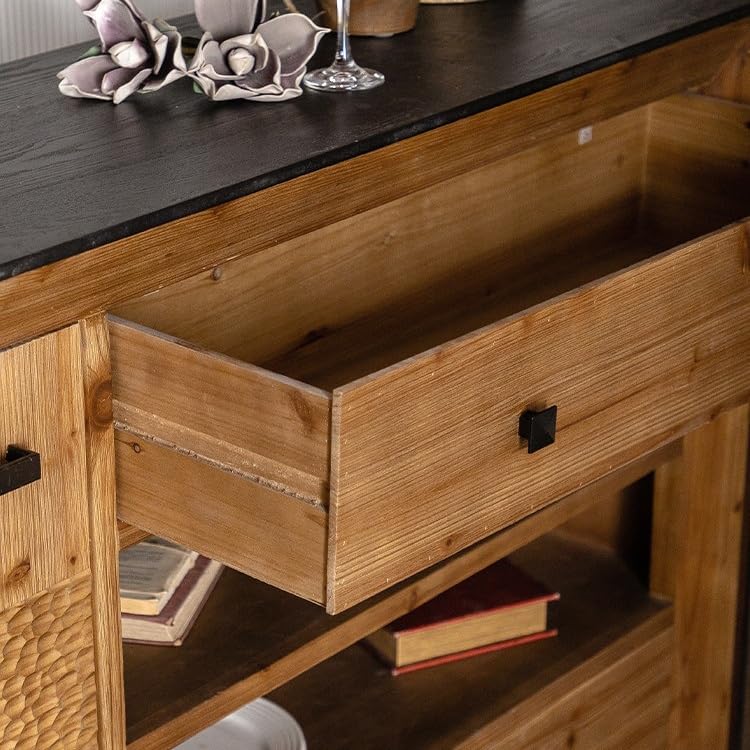 Credenza Credenza Della Cucina Credenza Vintage Invecchiata For La Casa, Il Soggiorno, L'armadietto Da Tè, Pensione, L'ingresso In Stile Di Fascia Media, I Mobili Cucina Credenza Mobile bar