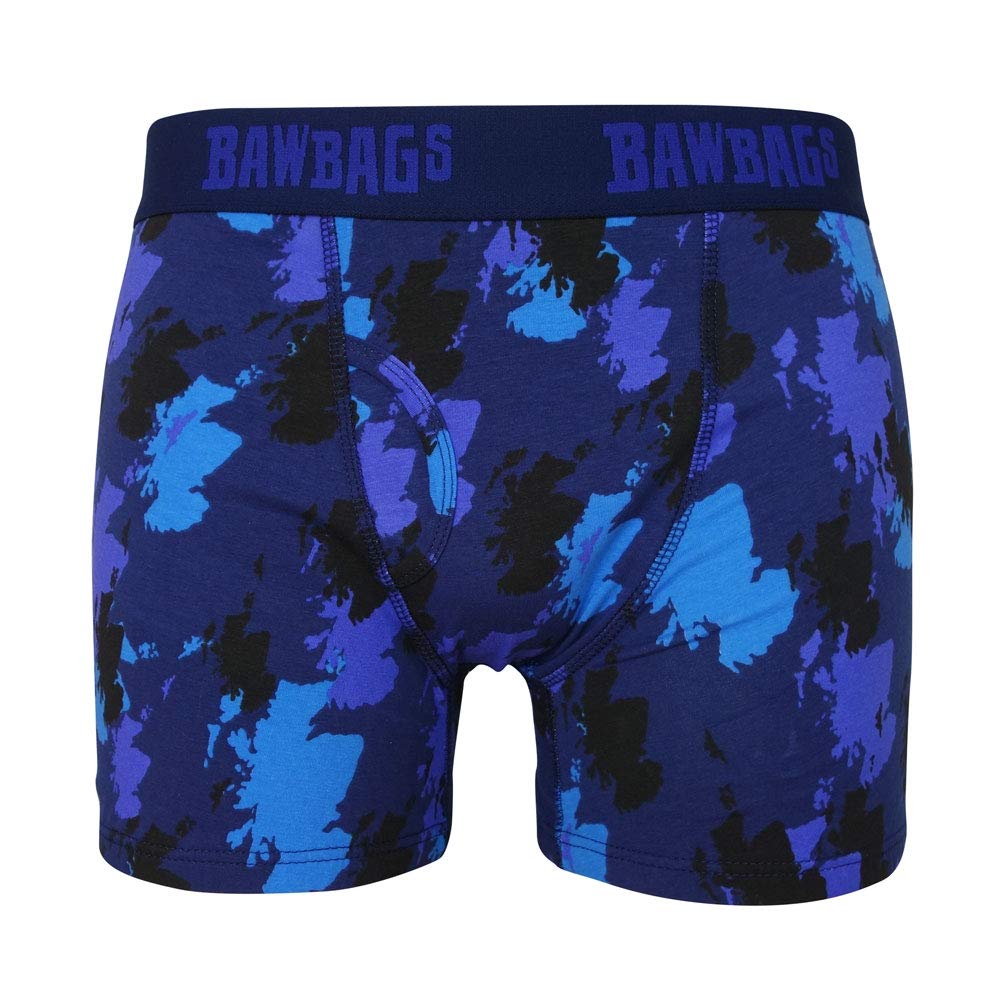BawbagsScotland Camo Cotton Boxer Shorts