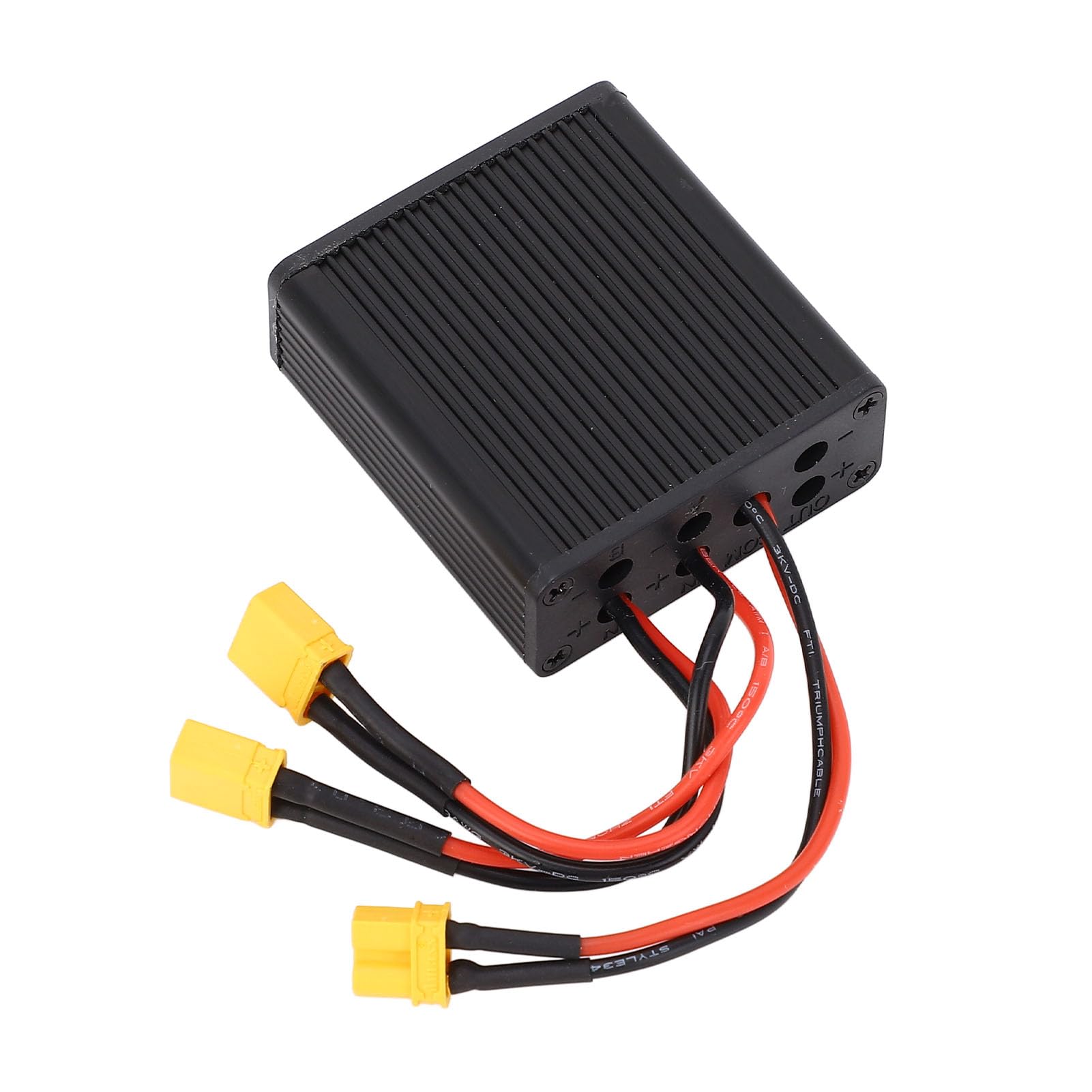 Convertidor de Descarga de Batería Doble para Bicicleta Eléctrica, Adaptador de Módulo Paralelo de Batería Dual 20 V-72 V (20 A), Interfaz XT30U, Hecho de ABS de Primera Calidad