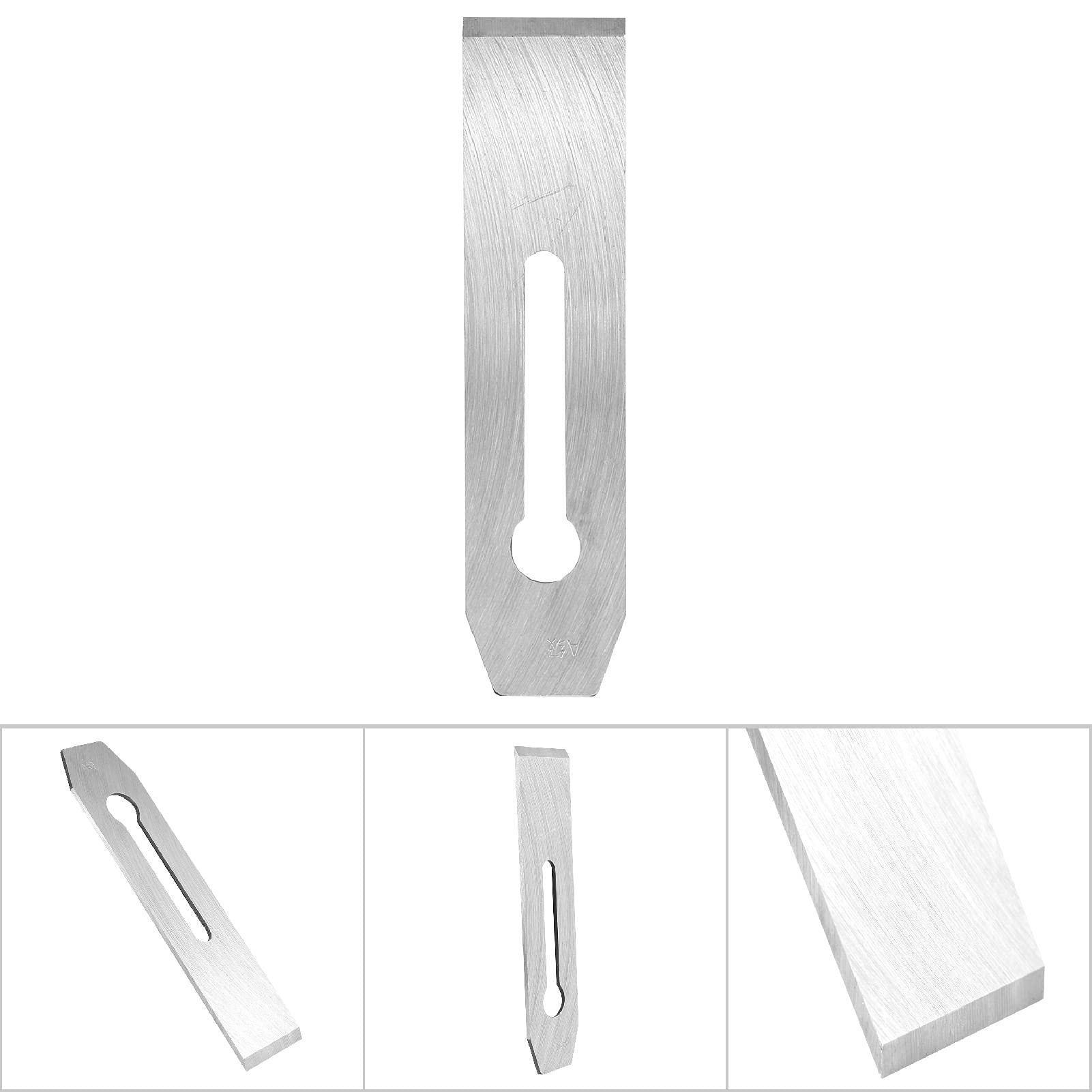 Lama per pialla a mano HSS, lama per piallatrice manuale, pialla in legno ad alta velocità in acciaio per utensili legno con lama pialla (44 mm)