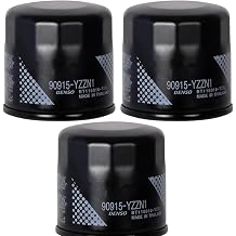 Genuine Replacement Oil Filter for Micar 90915-YZZN1 / 90915-YZZF2 / 90915-YYZD3 / 3 PACK Toyota, Lexus, Scion