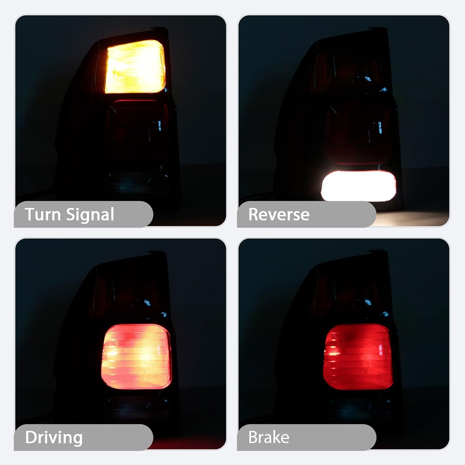 Tail Light For Mitsubishi Pajero Shogun Montero Sport 2000-2006 Rear Turn Signal Brake Driving Reverse Lamp Pair