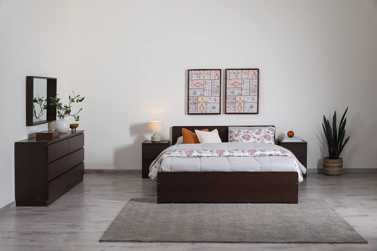 Pan Emirates Home Furnishings Malmo 4 Pc Bedroom Set 160X200 Cm