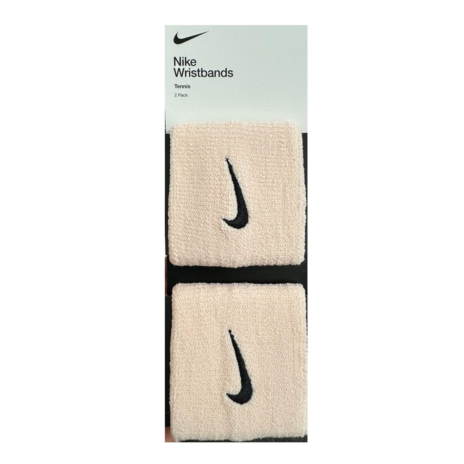 NIKE Premier Swoosh Singlewide Wristbands -Soft, Moisture-Wicking (1 Pair, 2.5" Wide)