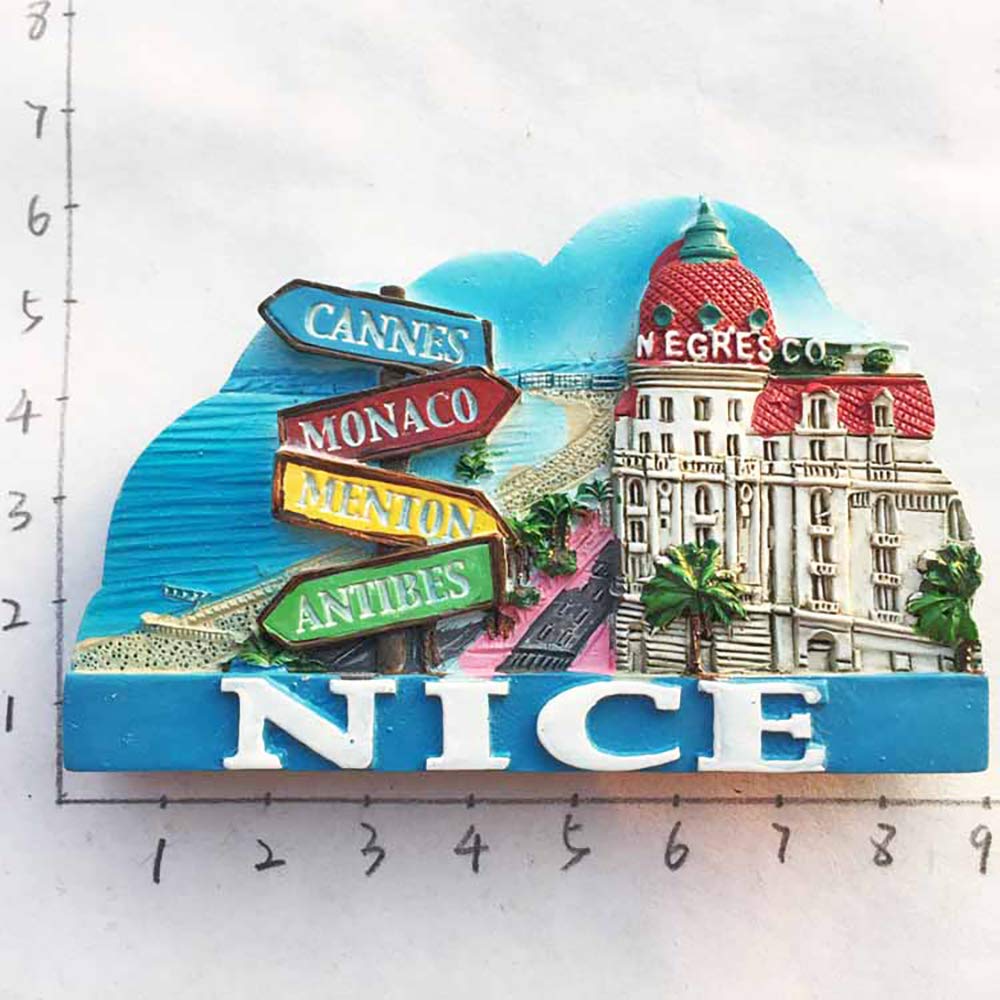 Calamite Da Frigo 3D Nizza Francia Frigorifero Magnete Frigo Souvenir