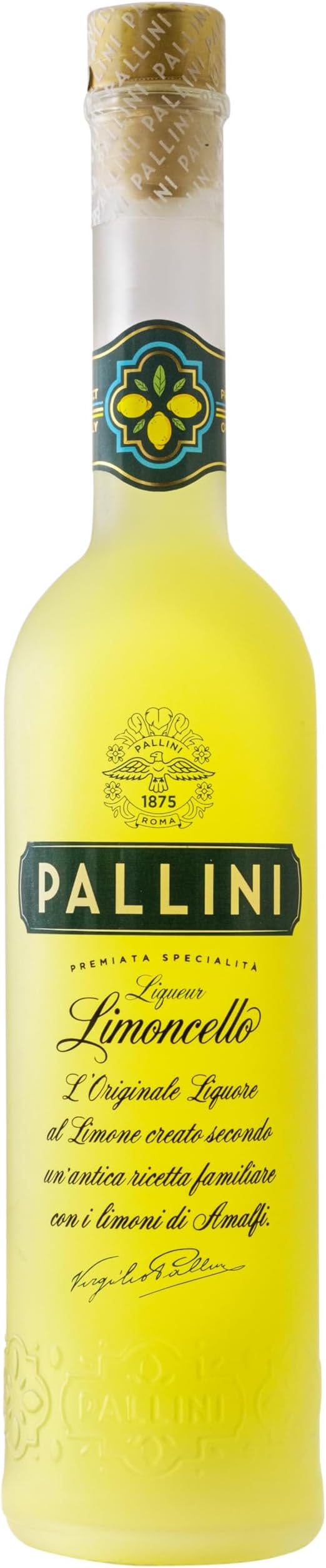 Pallini Limoncello Lemon Liqueur, 50cl