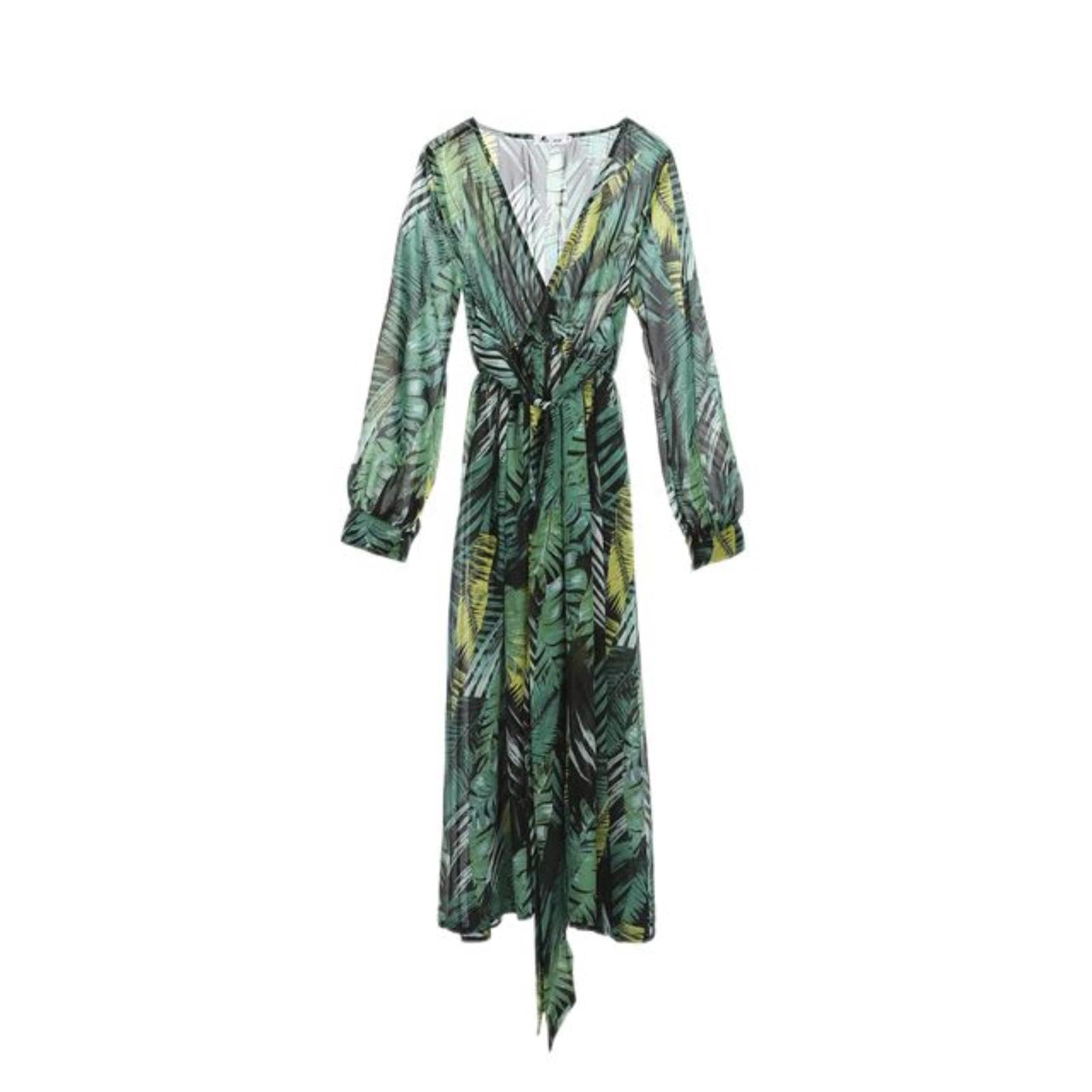 Abito da Donna Vintage Boho Abito da Sera Festa Autunno Inverno 2023 Abiti Eleganti a Maniche Lunghe Sexy Chic per Feste diurne e notturne