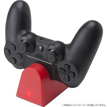 CYBER ・ コンパクト充電スタンド ( PS4 用) レッド 61m1EfKFGAL._UF350,350_QL80_.jpg