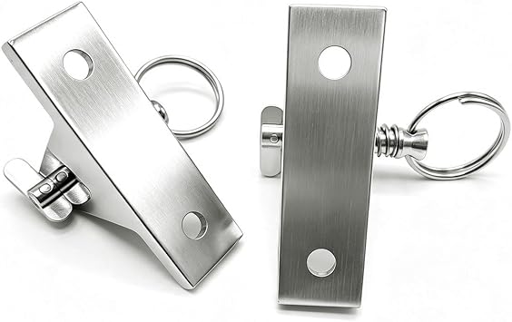 2 PCS Bimini Top 90Deck Hinge with Removable Pin