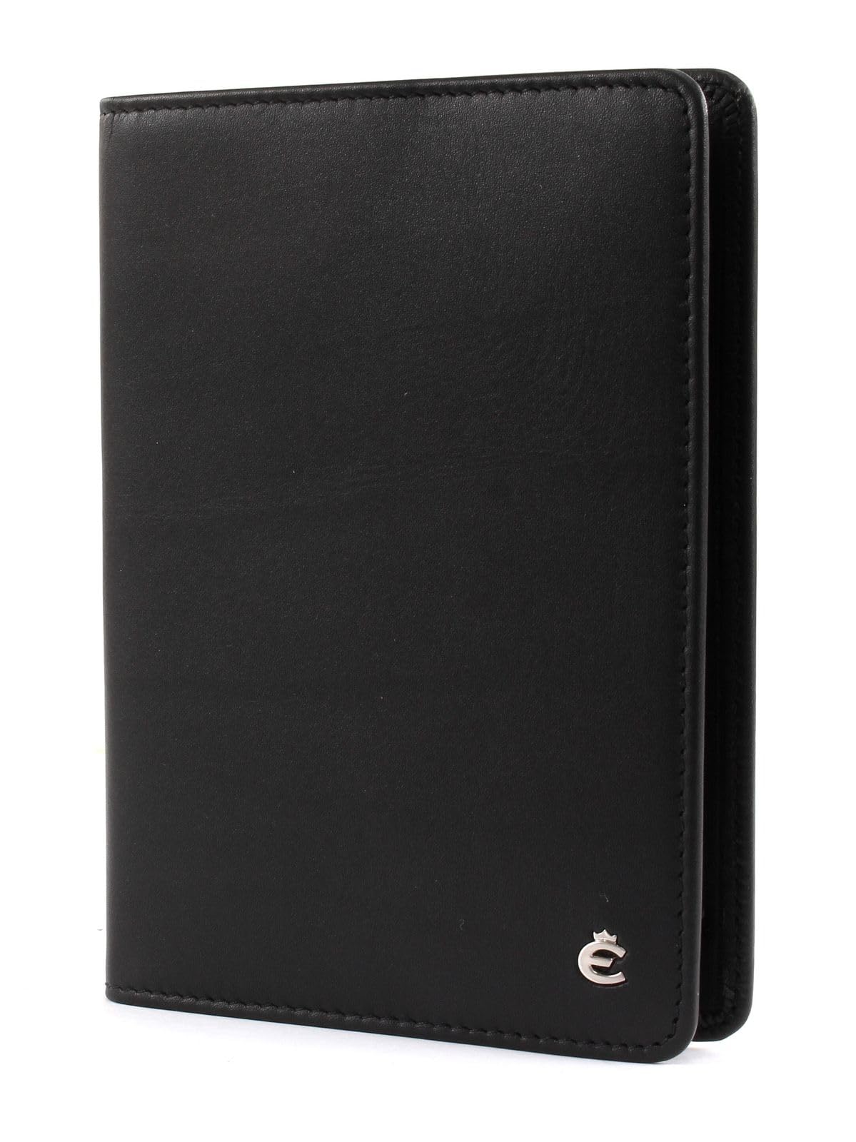 Esquire Passport Holder 31414900 Black 00 9.8 x 13.5 cm Hombre, Black 00, 9,8 x 13,5 cm, Casual