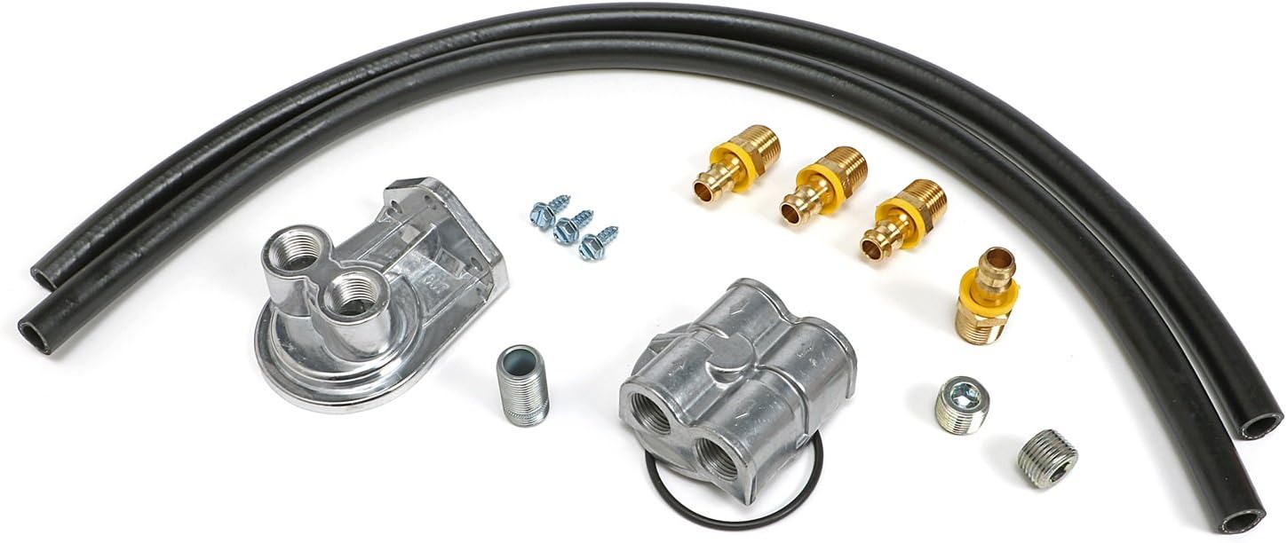 Trans-Dapt Performance - Oil Filter Relocation KIT 90 Degree (1650)