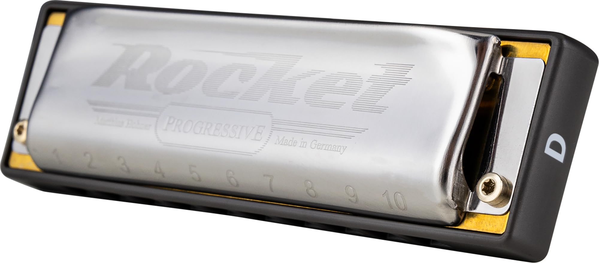 Hohner Rockt-D Rocket Mundharmonika, D-Dur