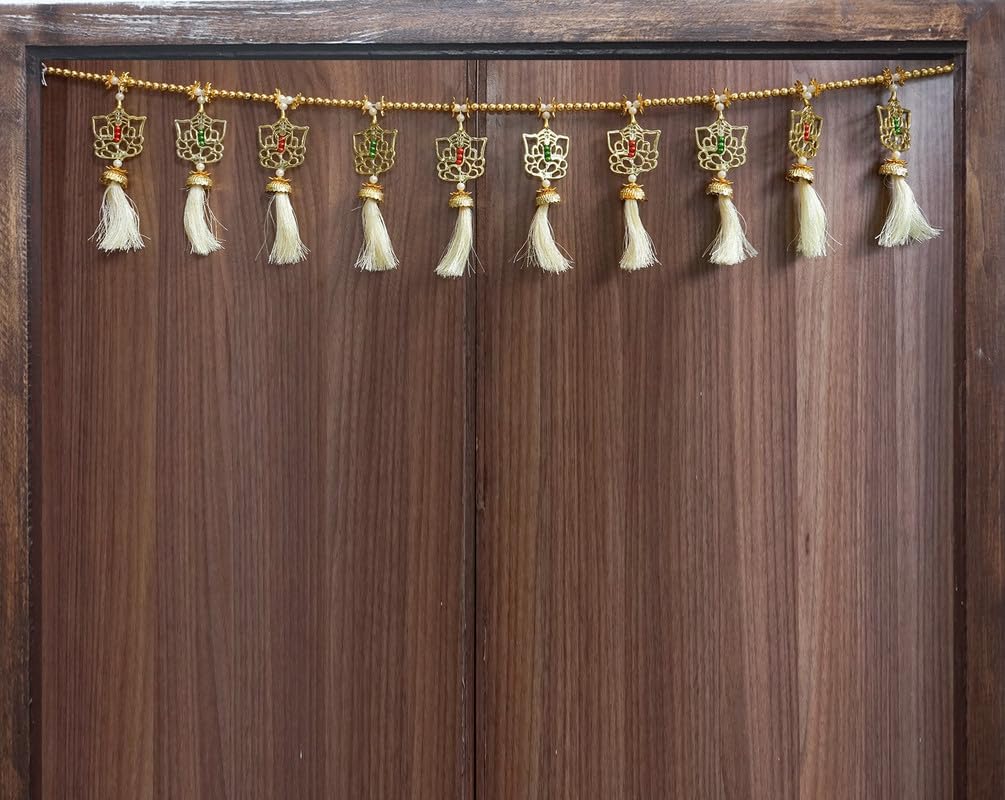 Toran Ganesha decoration suspendue indienne de 91,4 cm pour fete Diwali