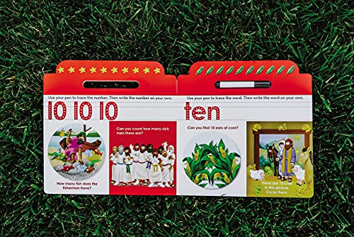 Image of The Beginner's Bible Learn Your Numbers: a Wipe Away book