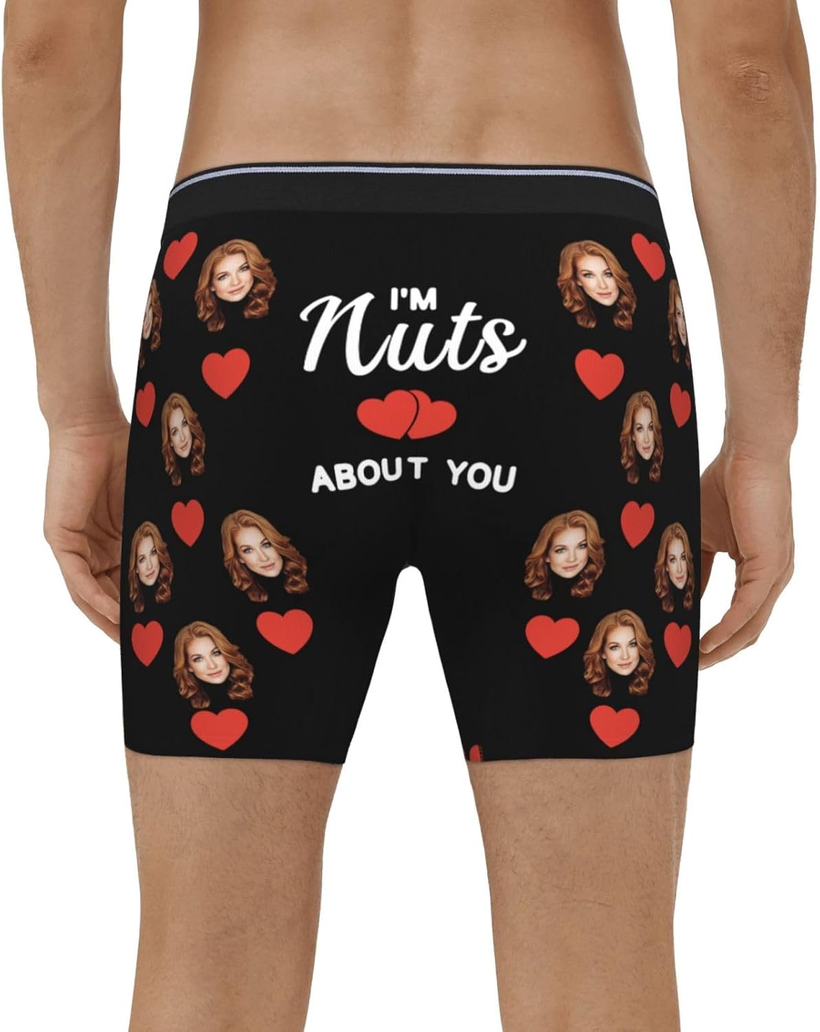 Custom Boxers Personalized Underwear for Men with Photo Face On Them Customized for Him Boyfriend Husband - Image 6