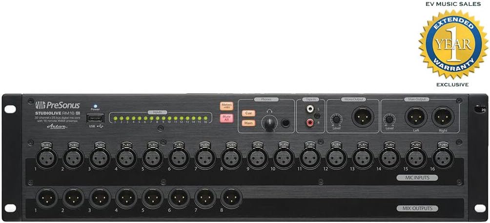 PreSonus StudioLive RM16AI Watt 16-Channel Mixer
