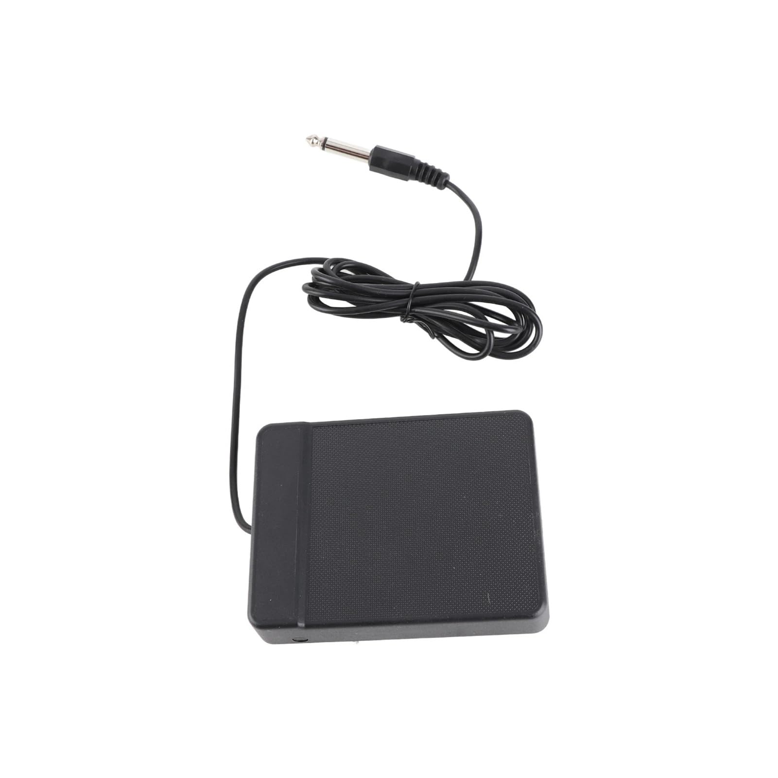 Pedale smorzatore di sostegno universale singolo, accessorio for controllo a pedale silenzioso adatto a tastiera elettronica, pianoforte pieghevole a mano(6.35mm)