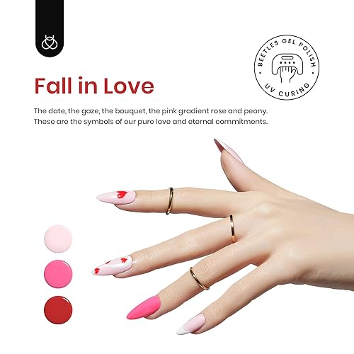 Miniatura 9 de Beetles Gel Polish Kit de 6 esmaltes populares de gel nude para todas las estaciones tonos de piel rosa marrón neutro kit de esmalte de uñas de gel