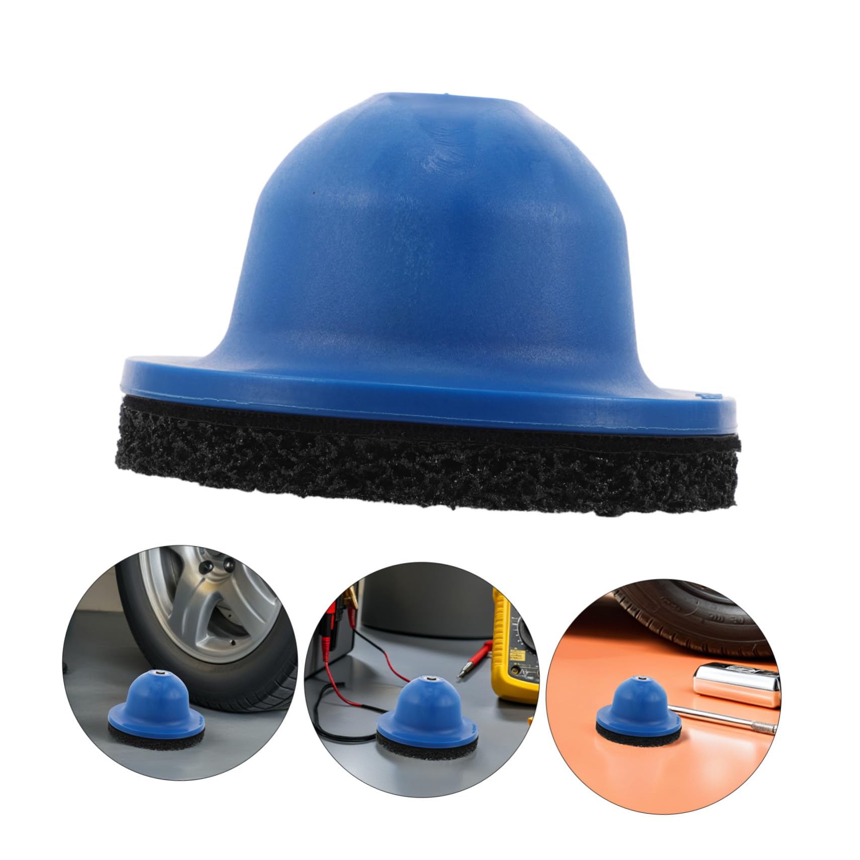 Amosfun Mozzo Ruota Lucidante Mola per Smerigliatrice Accessori Molatura Trapano Abrasivo Vernice Auto Filo Pulitore Ruggine Rimozione