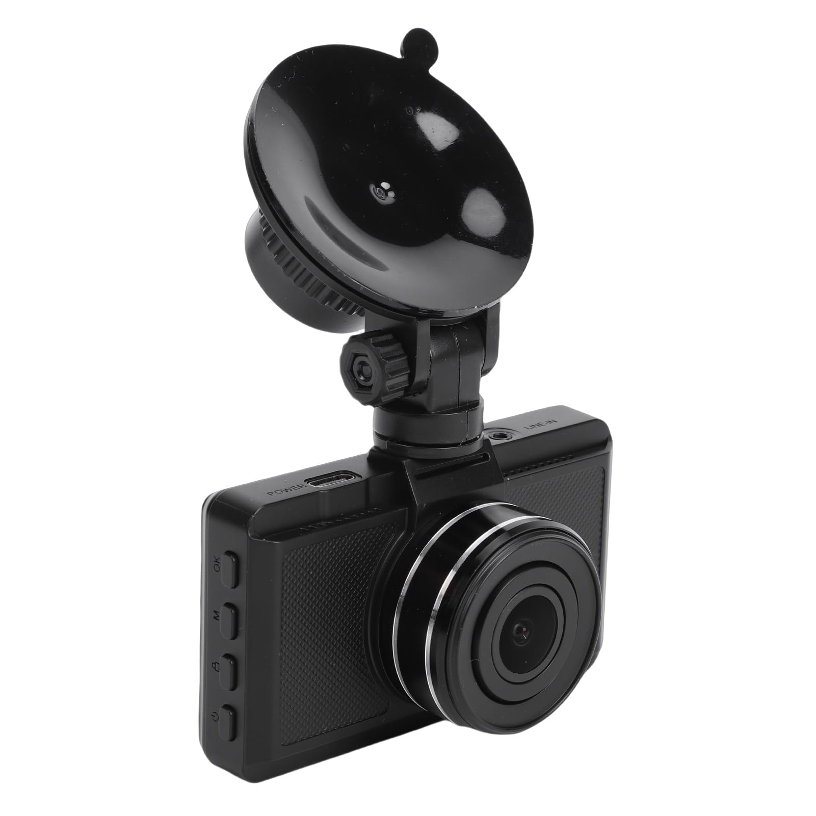 Dpofirs 4K Dash Cam, Front and Rear Dual Recording with 2.4G WiFi APP Control G Sensor Collision Detection Loop Recording, for Commuters Road Trips Ride Share Drivers