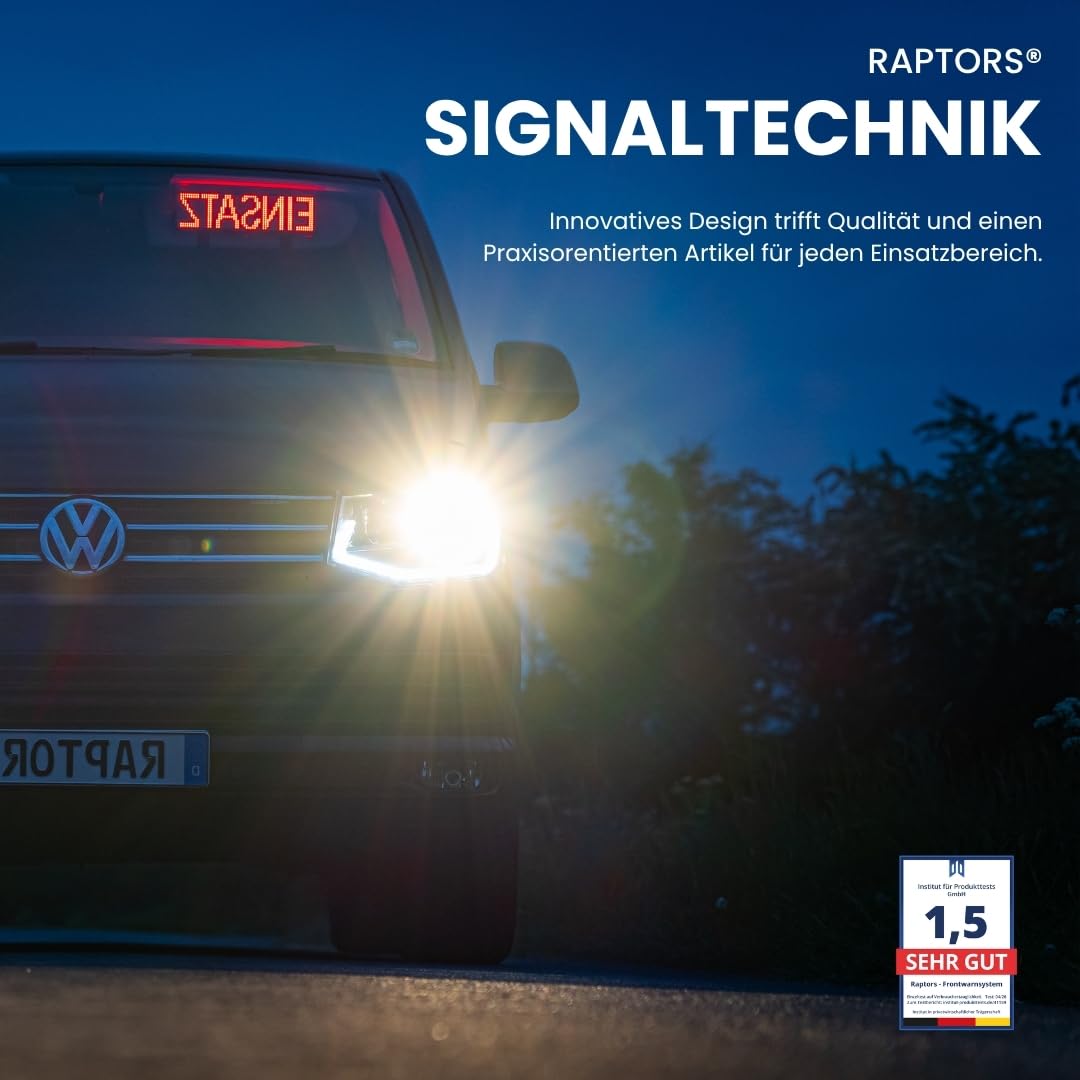 LED Frontwarnsystem | Einsatzschild | Multicolor Bluetooth - Android und iOS App - Handygesteuert - Dachaufsetzer-Ersatz - LED Einsatzschild zum selbst programmieren (Bluetooth) (RGB)