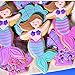 Ann Clark Cookie Cutters Mermaid Cookie Cutters 5-Pc. Set Made in the USA, Mermaid, Mermaid Tail, Starfish, Seahorse, Seashell