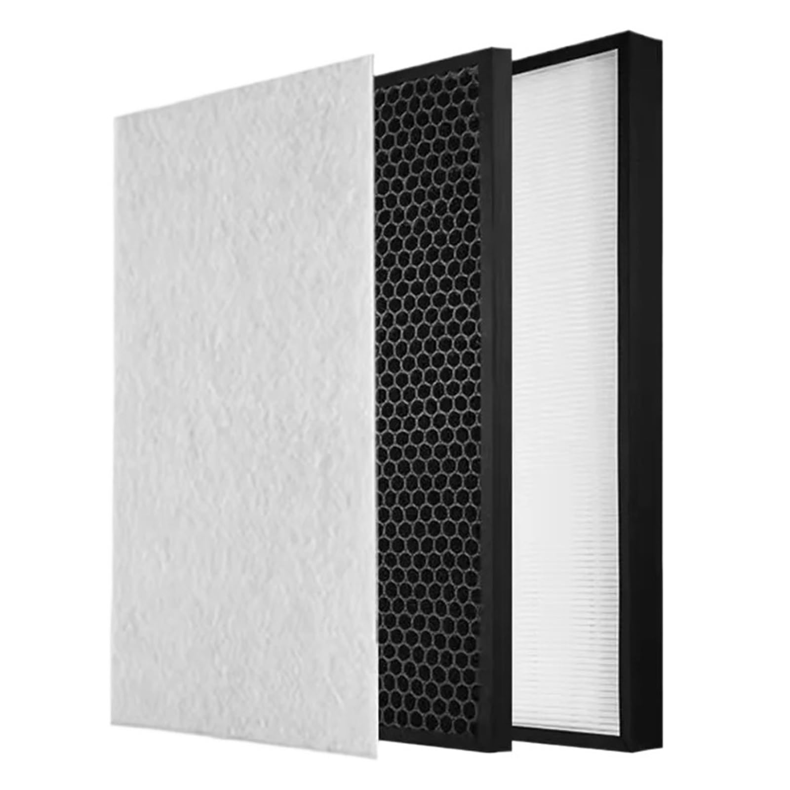 Jxhoengpo 1 Set And Humidifer Activated Carbon Deodorizing Filter, Compatible With Sharp, For Air Purifier Ua-Hd60e-L Ua-Hg60e-L True Hepa Filter Uz-Hd6hf Uz-Hd6df(1 Set And Humidifer)