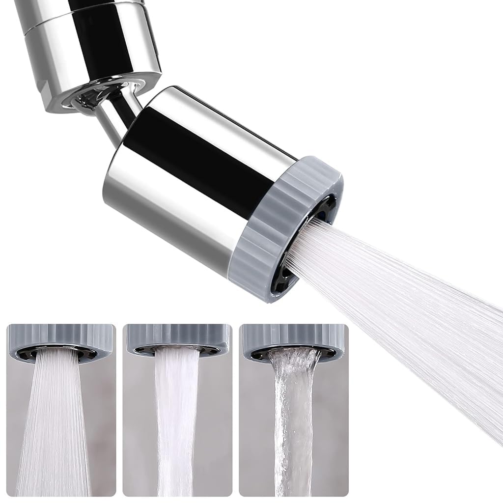 Serplex® 3-Modes Faucet Extender for Kitchen Sink, Swivel Faucet Aerator, Faucet Extender for Kitchen 55/64 inch Female Thread, Durable Brass Kitchen Sink Faucet Attachment Sink Sprayer Attachment (B0DCNTWVQ5) Amazon Price History, Amazon Price Tracker