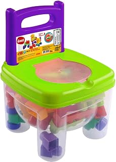 Brinquedo para Montar Brinkadeira Tic Tac com 19 Peças Dismat