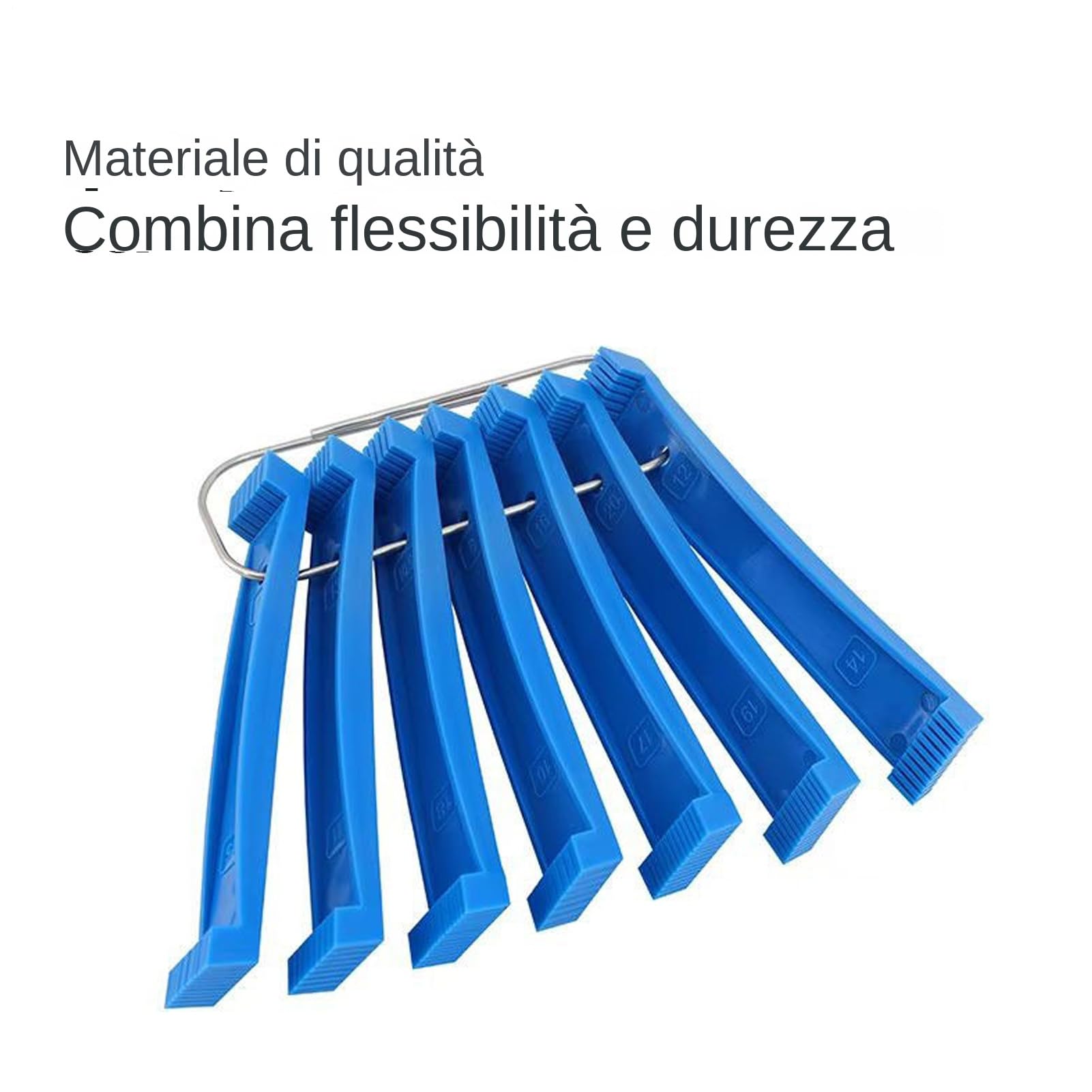 Pettine Alette Radiatore Kit 7 Spazzole Riparazione Pulizia Manutenzione Automobilistica