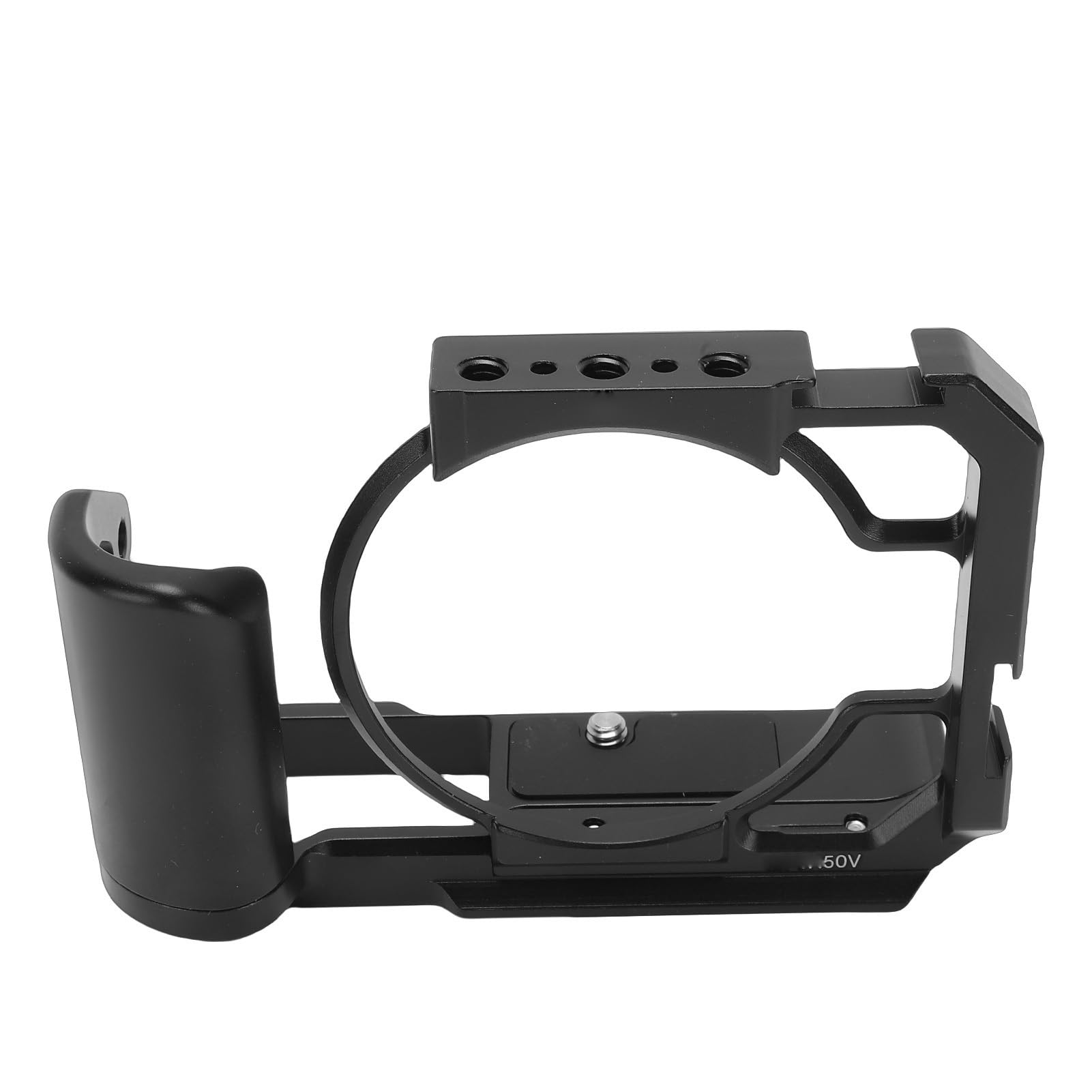 GOWENIC Gabbia per Fotocamera a Sgancio Rapido R50V |Impianto Video in Alluminio con Slitta Fredda 1/4 3/8 Fori per Viti per Telaio Protettivo Treppiede Stabilizzatore
